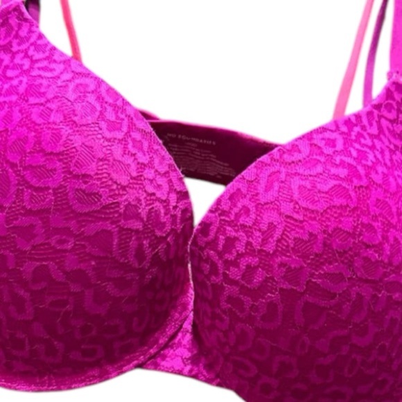 No boundaries Pink Lace padded Bra 34DD - Picture 4 of 5